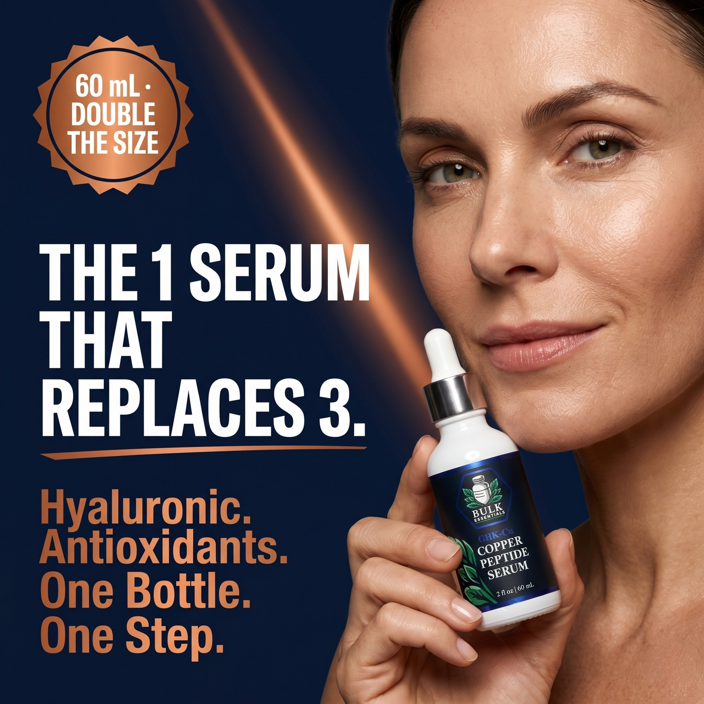 Copper Peptides Serum For Face+Neck Firming & Hydrating