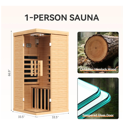 Breezestival Infrared Sauna for Home