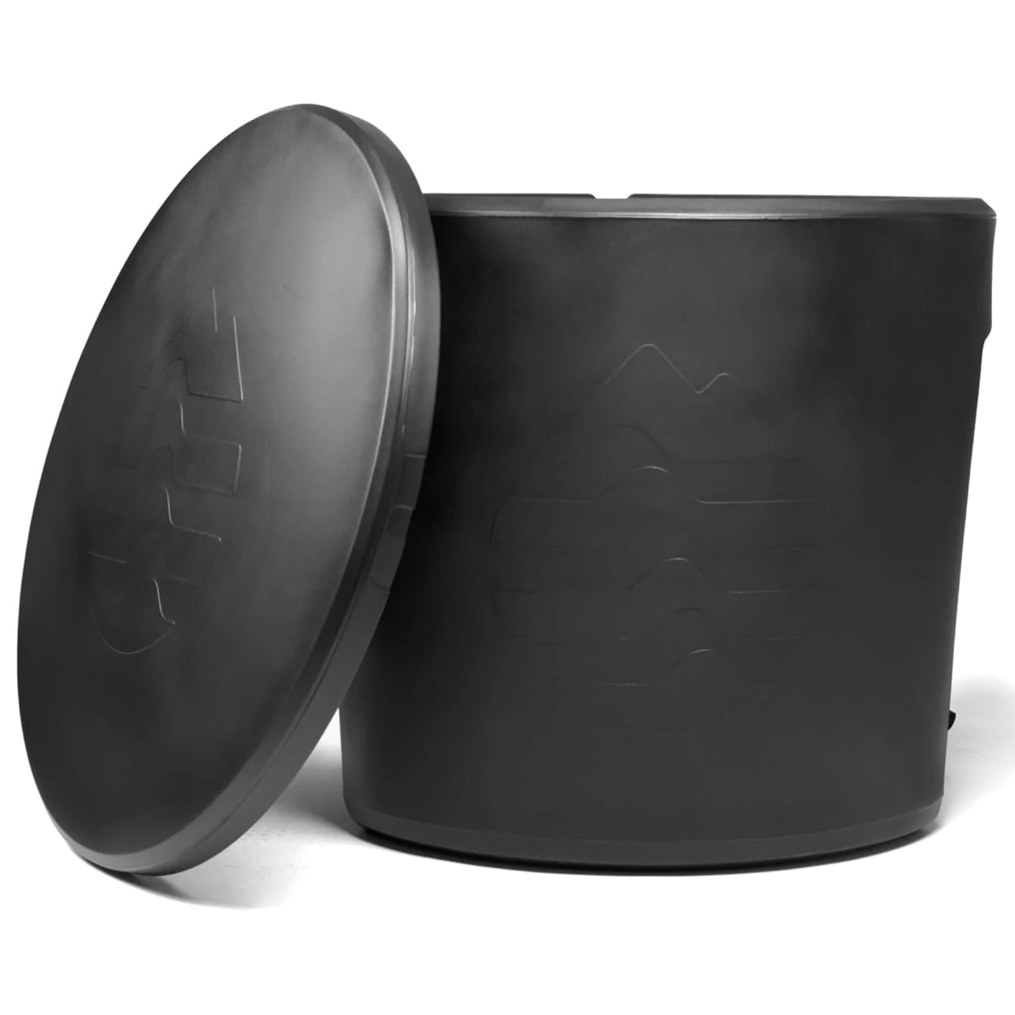 Ice Barrel 300 Insulated Cold Plunge Tub Built-in Chiller Ports (Black)