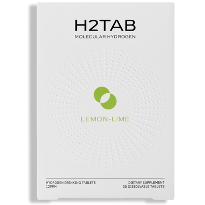 H2Tab Molecular Hydrogen Water Drinking Tablets, 30 Count Lemon Lime