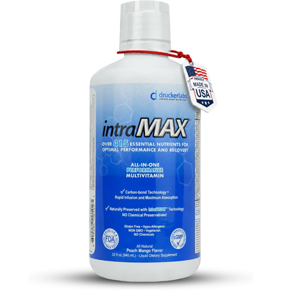 Drucker Labs intraMAX Liquid Multivitamin, 415+ Nutrients, Non-GMO