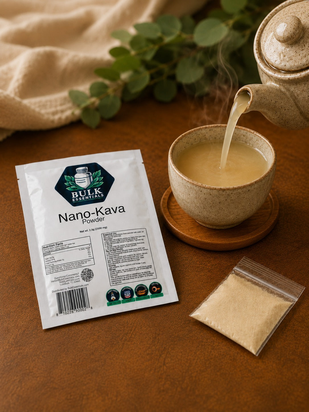Nano-Kava Extract Powder