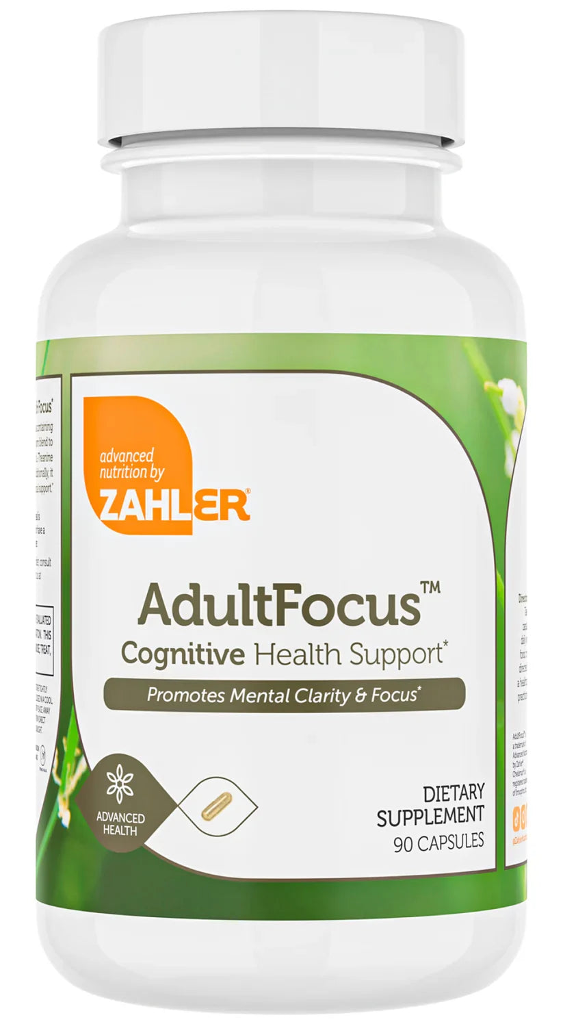Zahler AdultFocus™ Cognitive Health Support – 90 Capsules