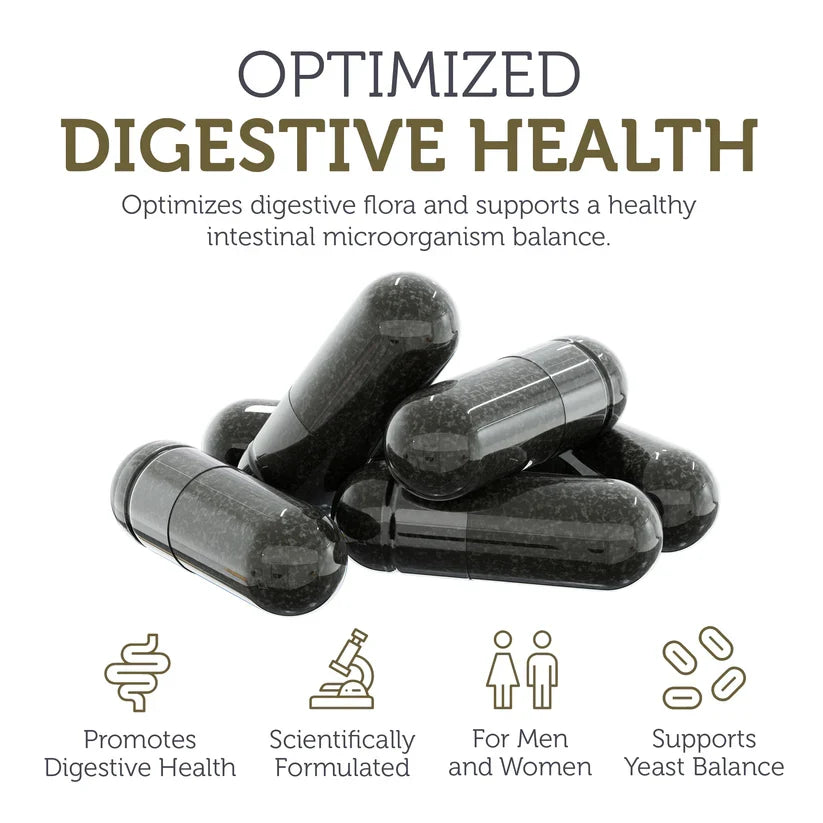 Zahler CandAid™ With Probiotics – Intestinal Health & Yeast Balance | 60 Capsules