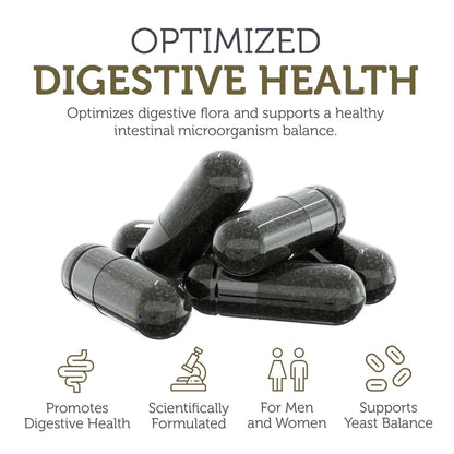Zahler CandAid™ With Probiotics – Intestinal Health & Yeast Balance | 60 Capsules