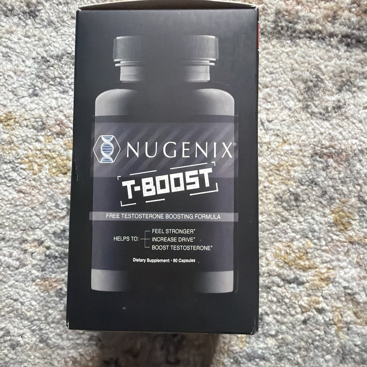 Nugenix T Boost - Free Testosterone Booster Supplement for Men, 90 Count