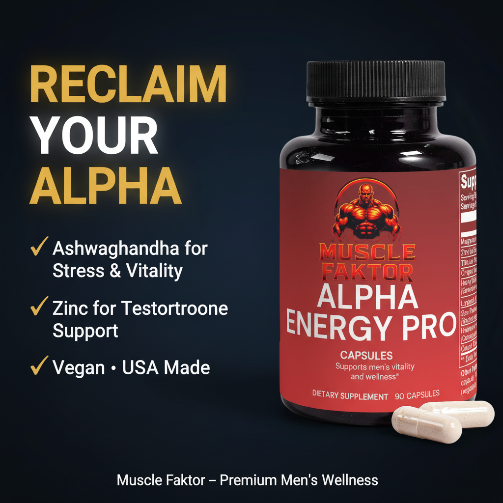 Alpha Energy Pro - Men's Wellness Supplement