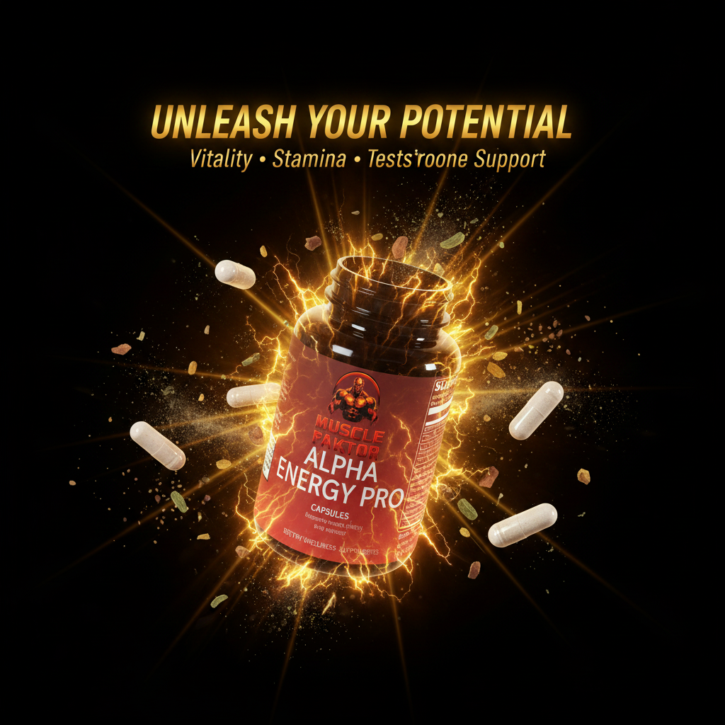 Alpha Energy Pro - Men's Wellness Supplement