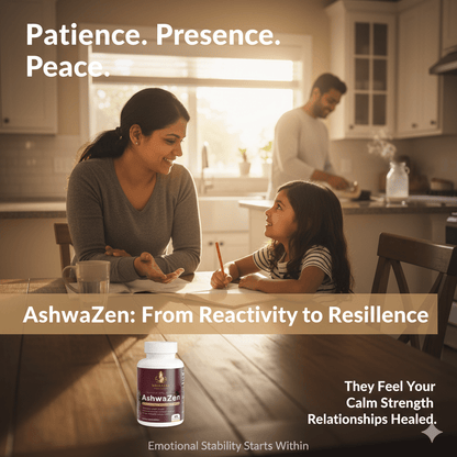AshwaZen Organic Ashwagandha | (60 Count)