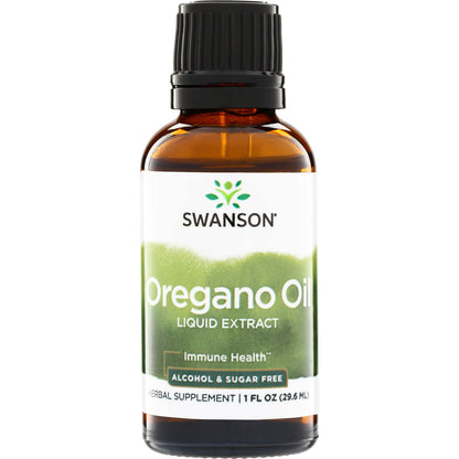 Oregano Oil Liquid Extract - Alcohol & Sugar Free