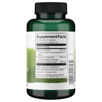 Full Spectrum Cinnamon, Fenugreek & Gymnema
