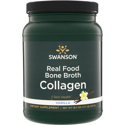 Real Food Bone Broth Collagen - Vanilla