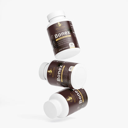 Bonex VIT D3, K2 MK-7 & Calcium | 60 Capsules