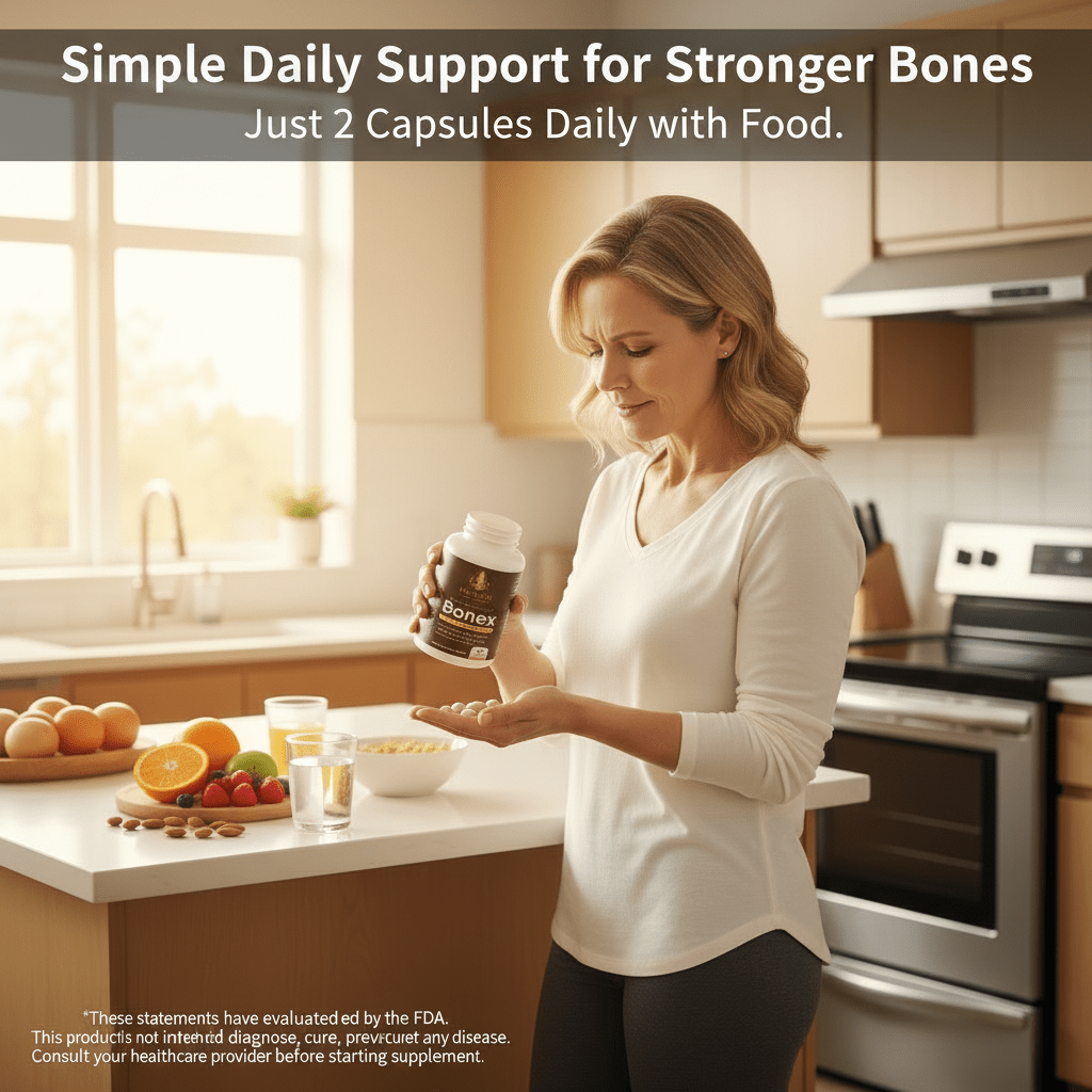 Bonex VIT D3, K2 MK-7 & Calcium | 60 Capsules