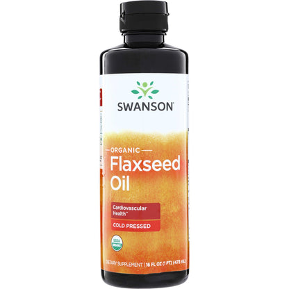 Organic Flaxseed Oil - Cold Pressed