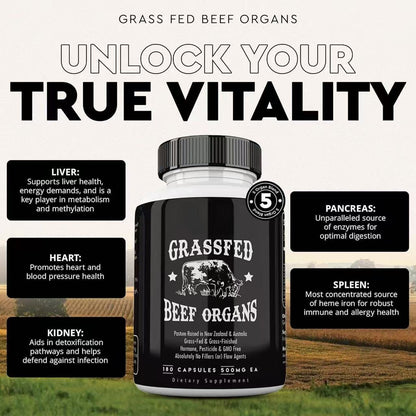 Beef Offal Capsules 90 Count