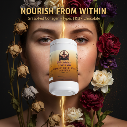 Grass-Fed Collagen Peptides Powder (Chocolate)