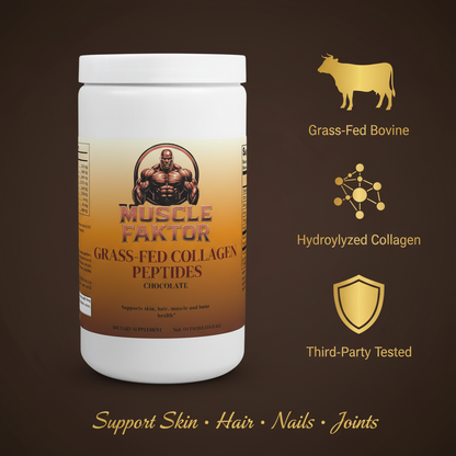 Grass-Fed Collagen Peptides Powder (Chocolate)