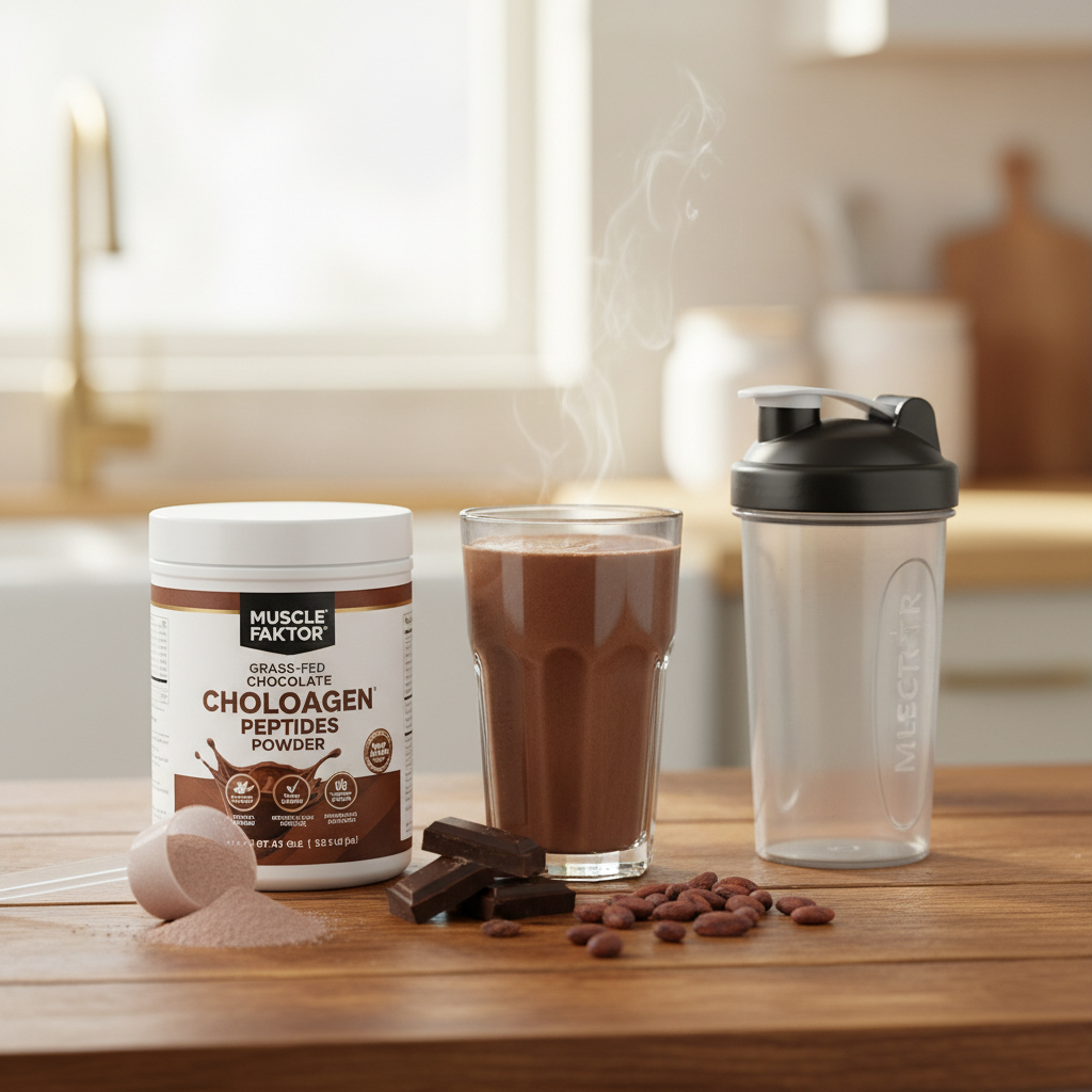 Grass-Fed Collagen Peptides Powder (Chocolate)