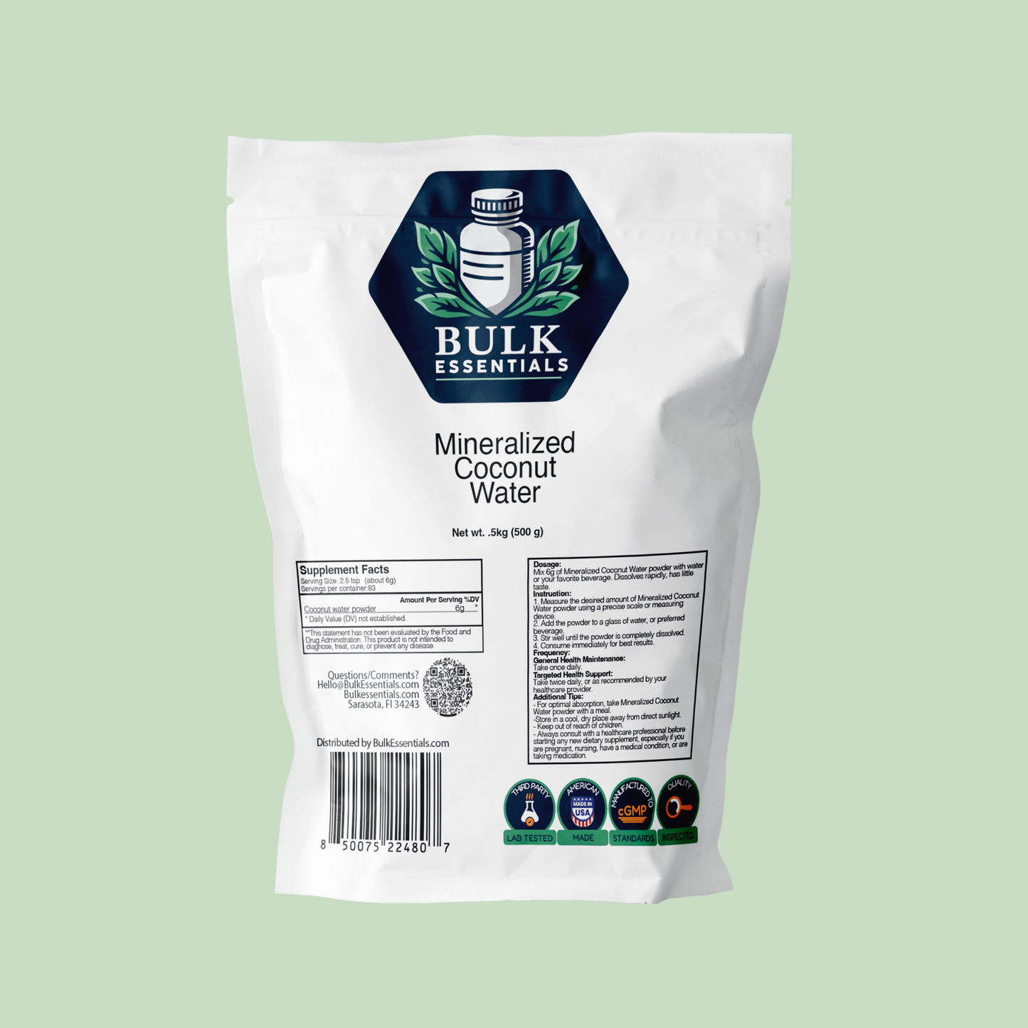 Mineralized Coconut Powder