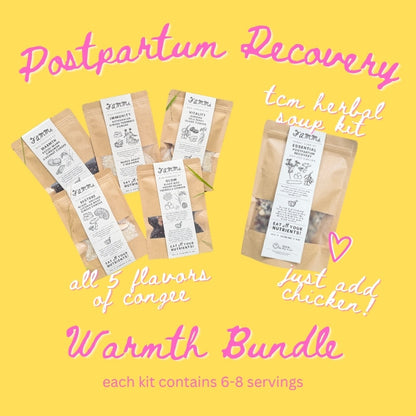 Warmth Postpartum Recovery Bundle