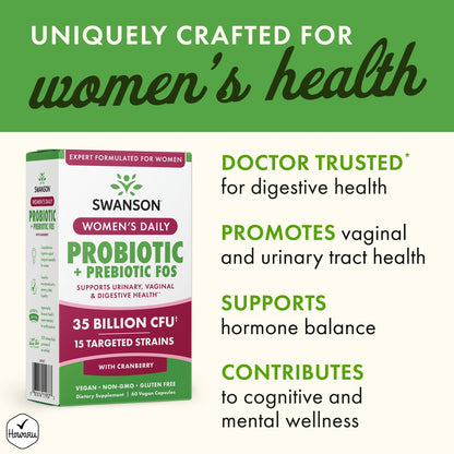 Women's Daily Probiotic + Prebiotic FOS