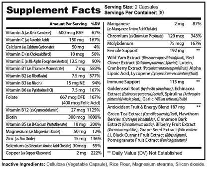 Pure Multi-Vitamins Women's