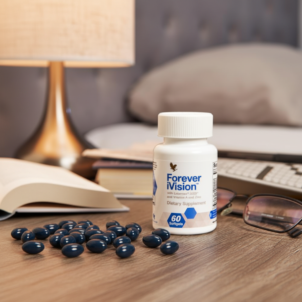 Forever iVision breakthrough supplement nourish and help protect your eyes Formulated with vitamins antioxidant power botanicals