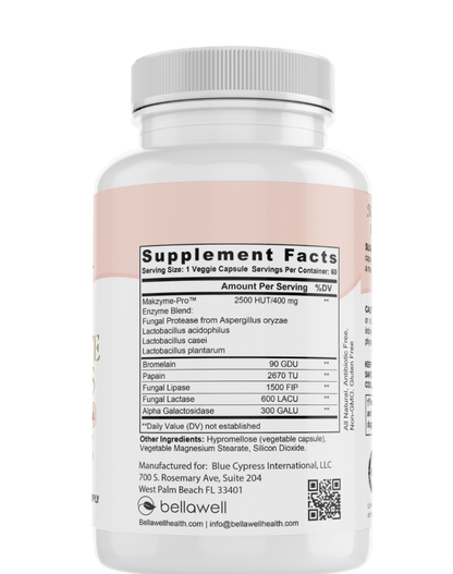 Digestive Enzymes: A Thoughtful Choice for Women's Wellness by Bellawell