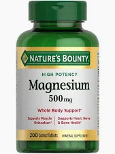 Nature's Bounty Magnesium 500 mg