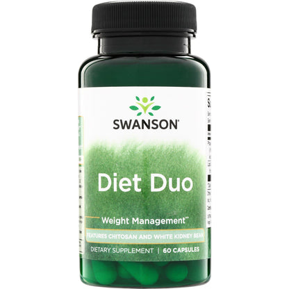 Diet Duo - Features Chitosan and White Kidney Bean