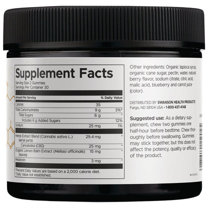 CBD + Sleep Gummies - Berry