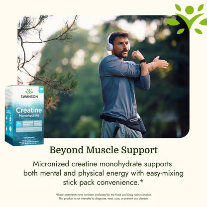 Creatine Monohydrate Stick Packs - Unflavored