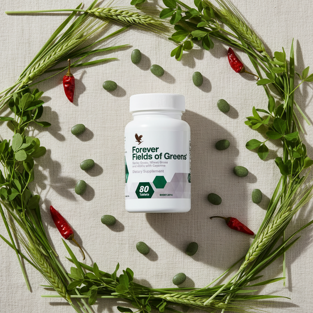 Forever Fields of Greens is a fast and easy way to cleanse and detoxify while providing the nutrients your body needs each day