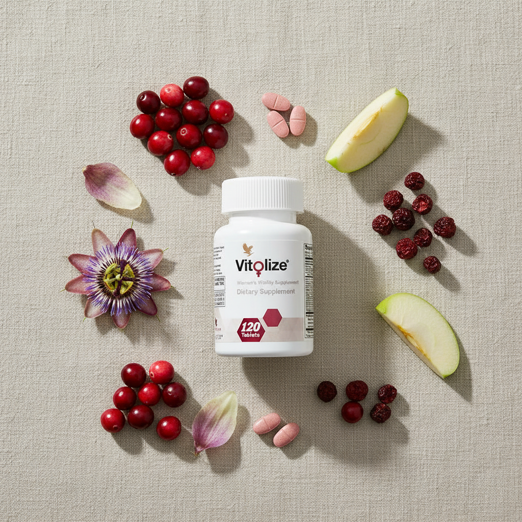 Forever Vitolize for Women Hormonal Balance & Urinary Health 120 Tablets