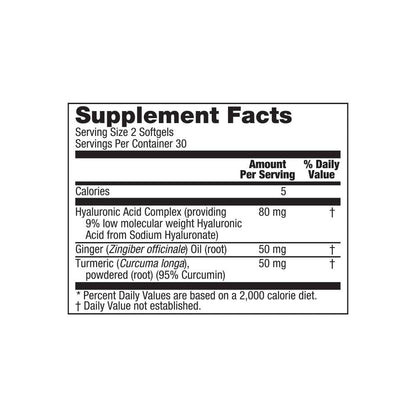 Forever Active HA®. This advanced blend of joint-supporting ingredients like the beneficial ginger and turmeric is a great supplement to help keep you moving60 softgels