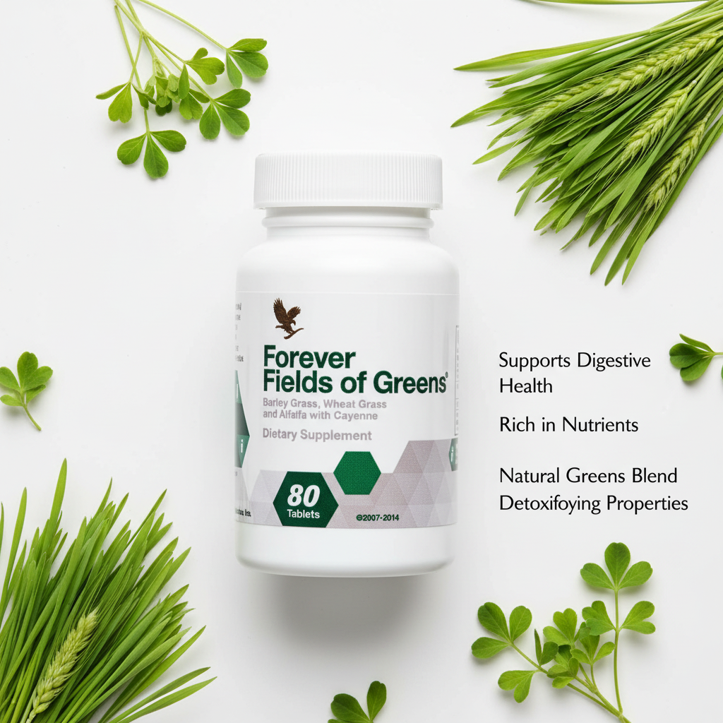 Forever Fields of Greens is a fast and easy way to cleanse and detoxify while providing the nutrients your body needs each day