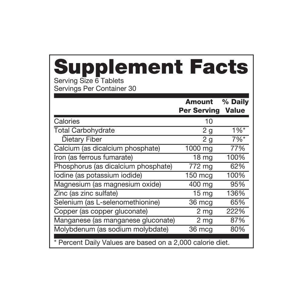 Forever NatureMin provide you with essential and trace minerals taken key minerals from the bottom of sea beds marine plants a supplement