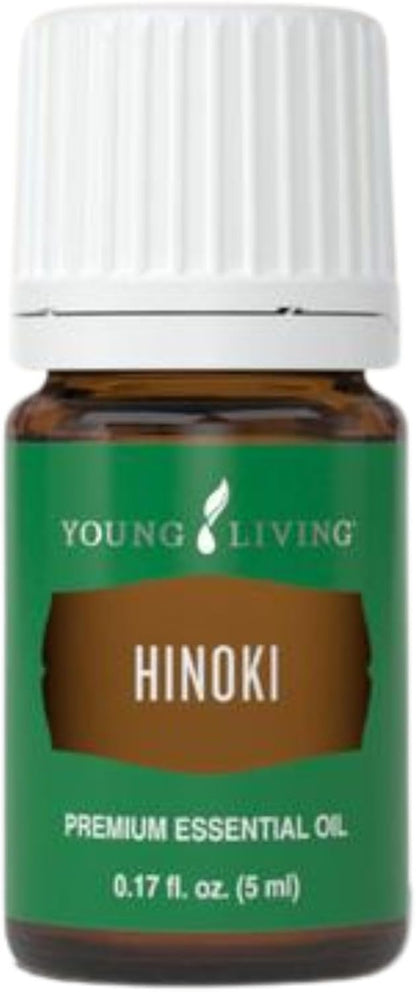 Young Living Hinoki Essential Oil 5ml Grounding Purifying & Woodsy Aromatherapy