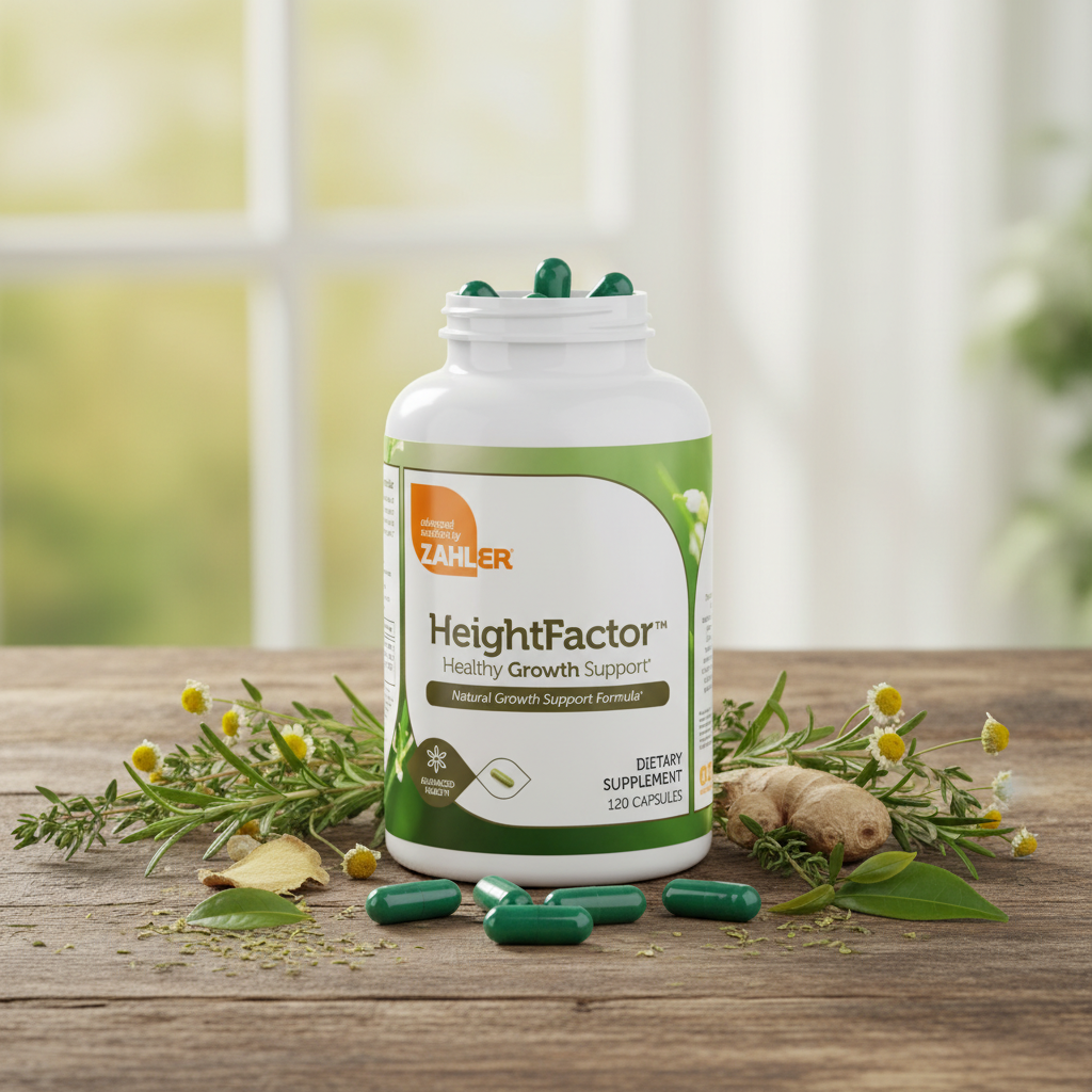 Zahler HeightFactor™ – Natural Growth Support Formula | 120 Capsules