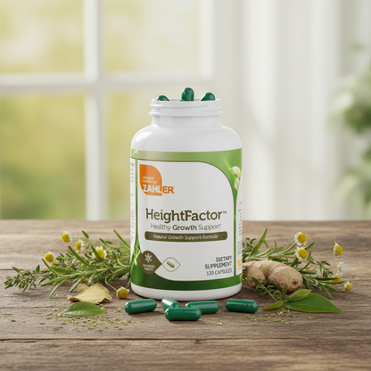 Zahler HeightFactor™ – Natural Growth Support Formula | 120 Capsules
