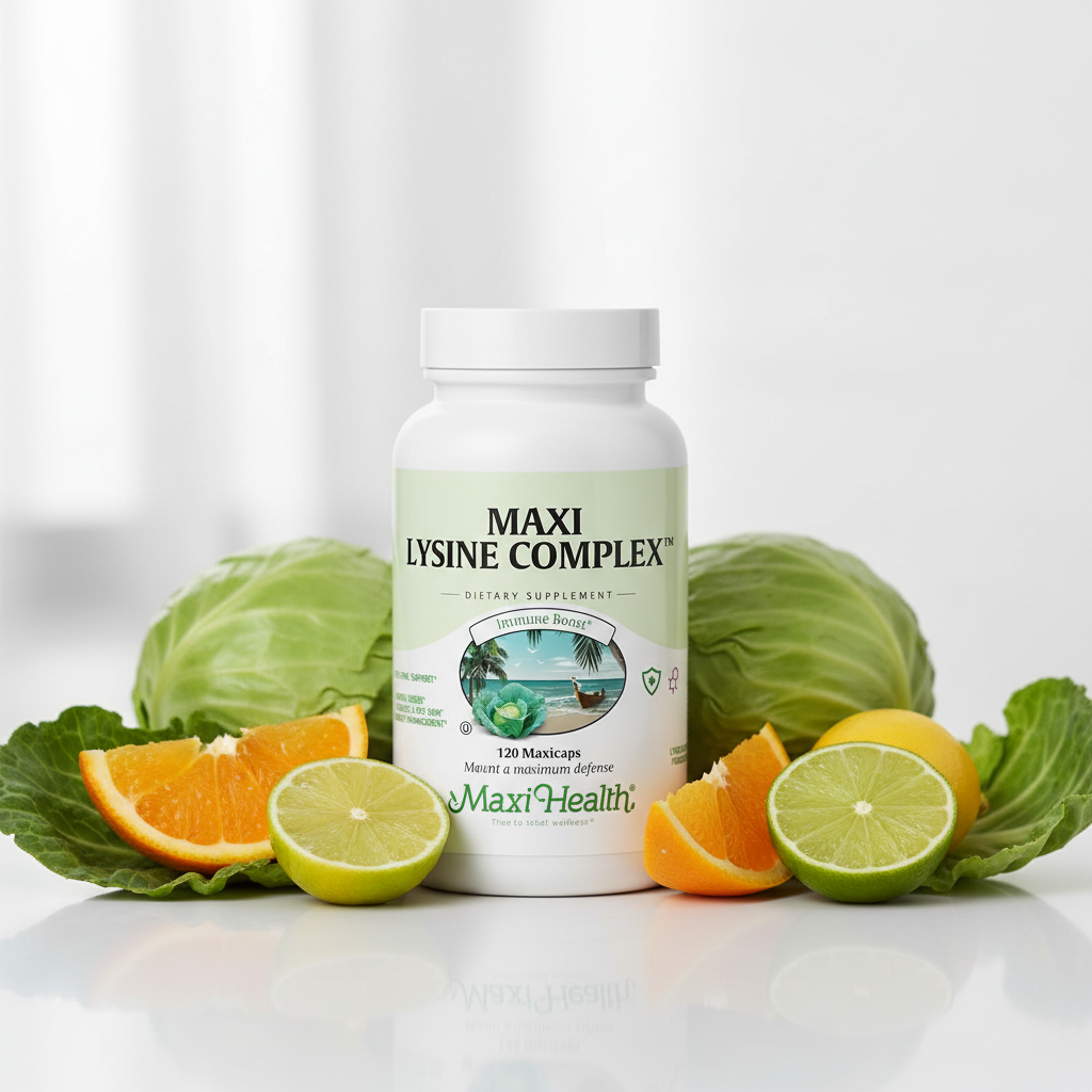 Maxi Lysine Complex™ – Immune Boost Dietary Supplement (120 Maxicaps)