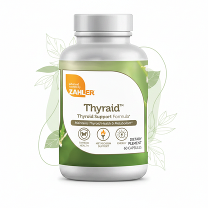 Zahler Thyraid™ Thyroid Support Formula – 60 Capsules