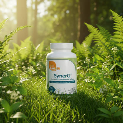 Zahler SynerG™ – Advanced Glucosamine Sulfate | Supports Healthy Joint Cartilage Regeneration | 120 Capsules