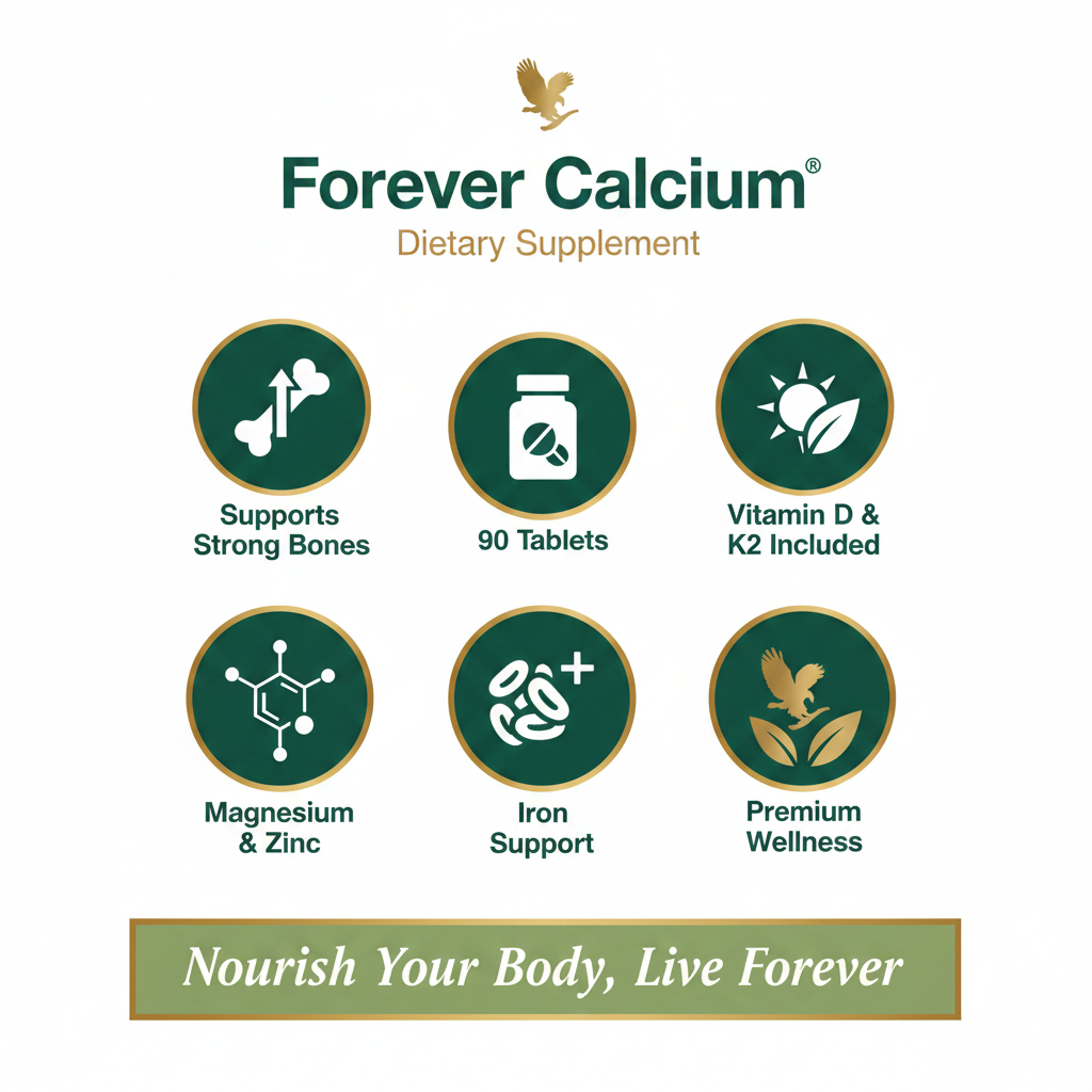 Forever Living Calcium Supplement - Bone Health Support
