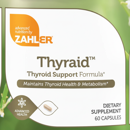 Zahler Thyraid™ Thyroid Support Formula – 60 Capsules