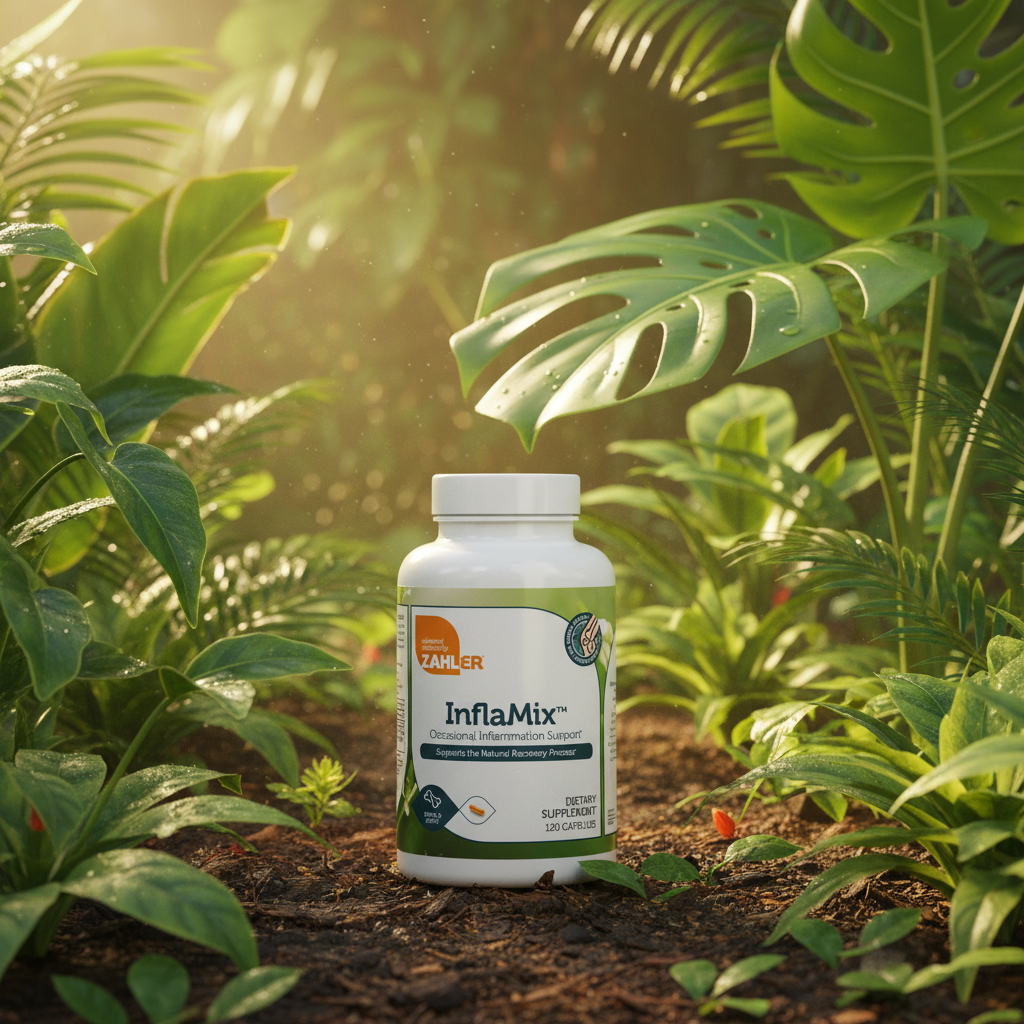 Zahler InflaMix™ – Occasional Inflammation Support Potent Herbal Mix for Natural Recovery | 120 Capsules
