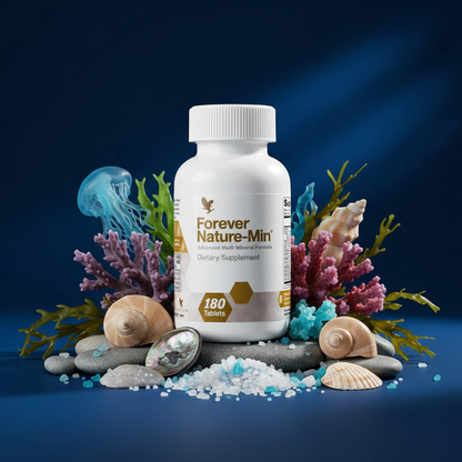 Forever NatureMin provide you with essential and trace minerals taken key minerals from the bottom of sea beds marine plants a supplement