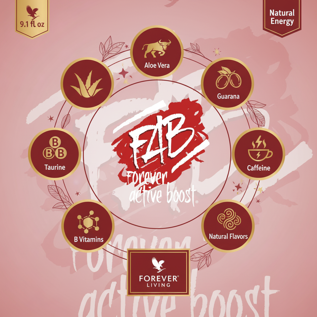 Forever FAB a delicious mild berry flavor and is made with a combination of B vitamins and guarana provides fast energy 8.4 fl.oz. (12 cans).