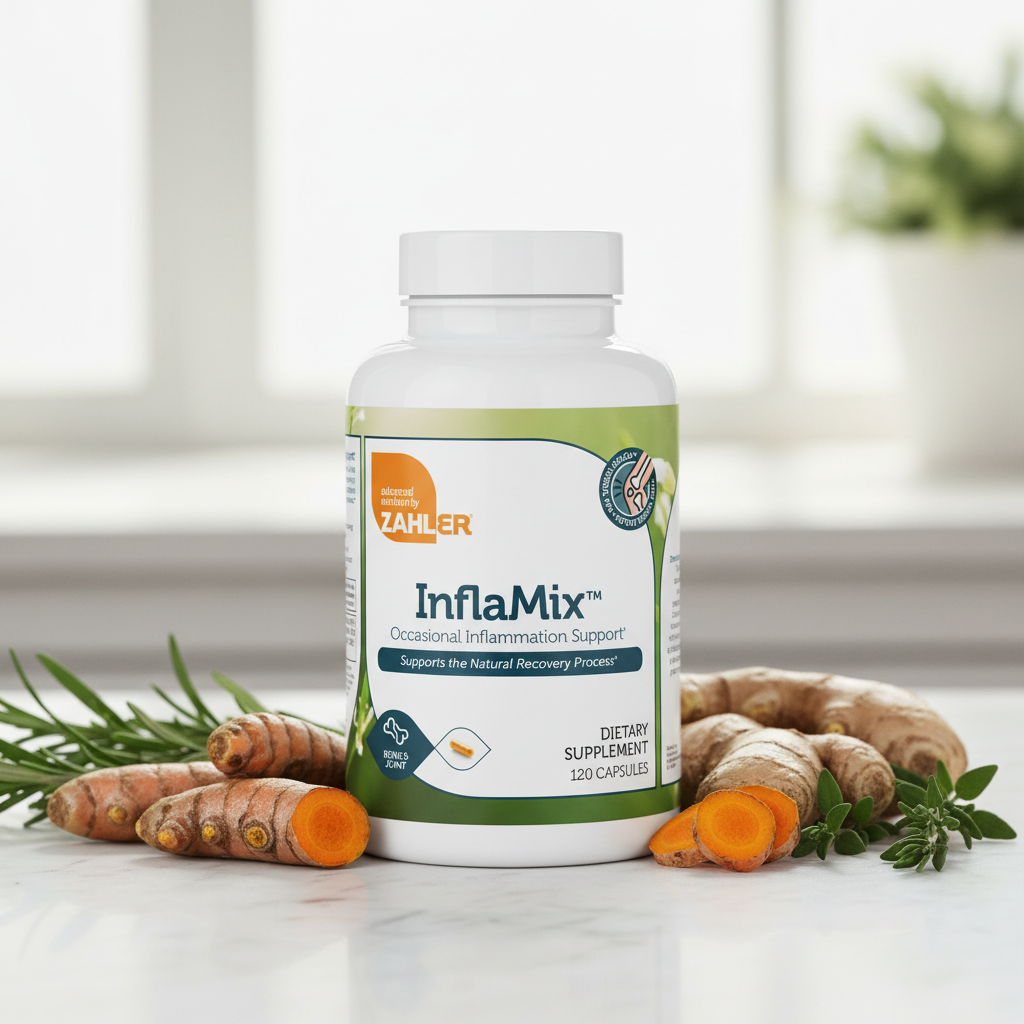 Zahler InflaMix™ – Occasional Inflammation Support Potent Herbal Mix for Natural Recovery | 120 Capsules